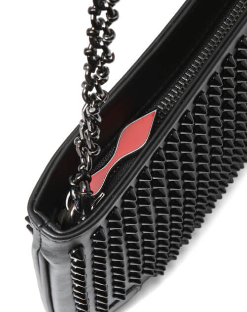 クリスチャン ルブタンコピー 　2015年春夏新作カーフスキン　ショルダー付 クラッチバッグLOUBIPOSH CLUTCH CALF PARIS/SPIKES 3120508 CM53